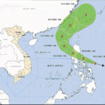 Thời tiết ngày 9/11: Bão Fung-wong mạnh cấp 15, giật trên cấp 17 đang tiến vào biển đông