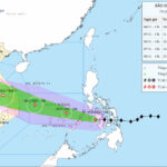 Thời điểm nào bão Kalmaegi đi vào đất liền Việt Nam?